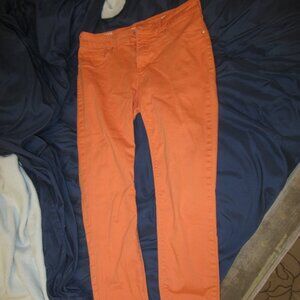 Sound/Style Orange Jessie Best Jegging Ankle Skinny Jeans Size 4